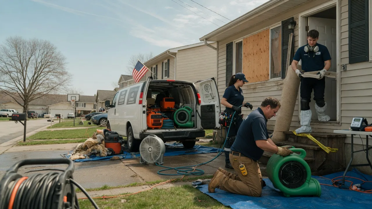 Water Damage Restoration in Yatesboro, PA near me